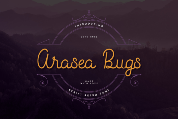 Arasea Bugs: A Whimsical Handwritten Font