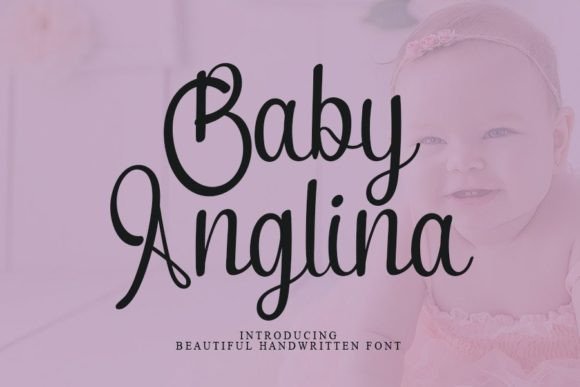 Baby Anglina: A Handwritten Font for Web Design