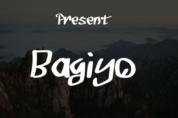 Bagiyo: A Quirky Handwritten Font