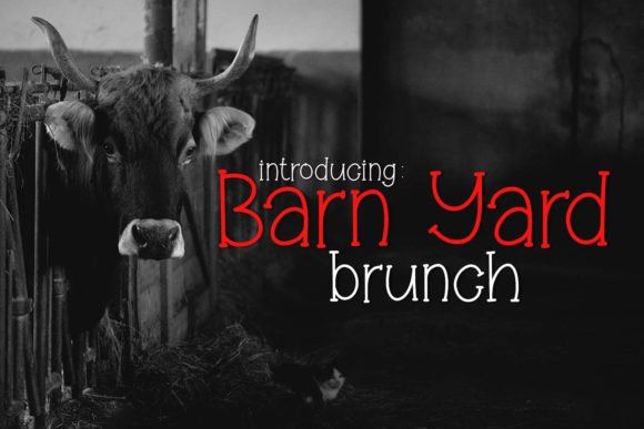 Barnyard Brunch Font Review