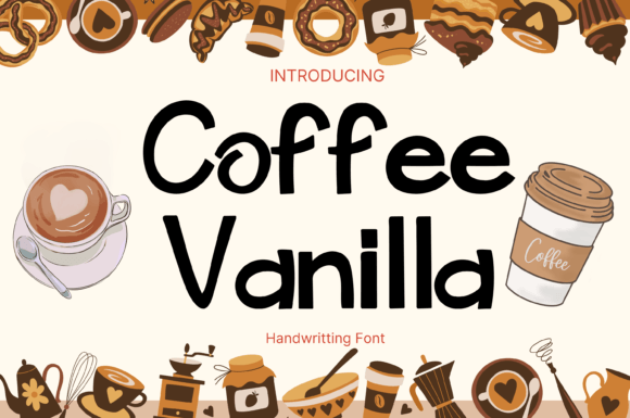 Coffee Vanilla Font for Creative Design