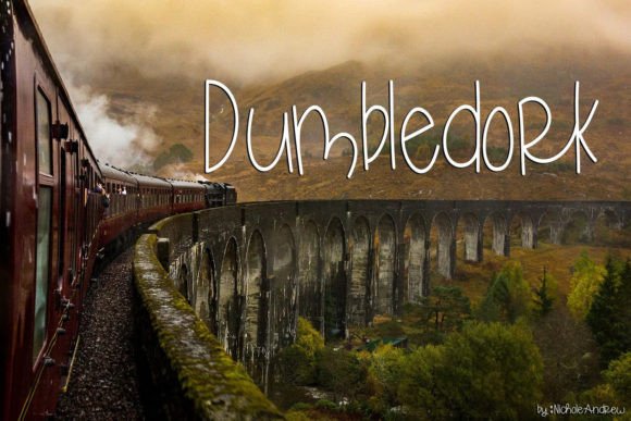 Dumbledork: A Quirky Font for Business Branding