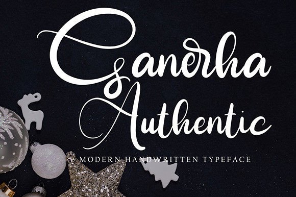 Ganerha Authentic: A Stylish Script Font