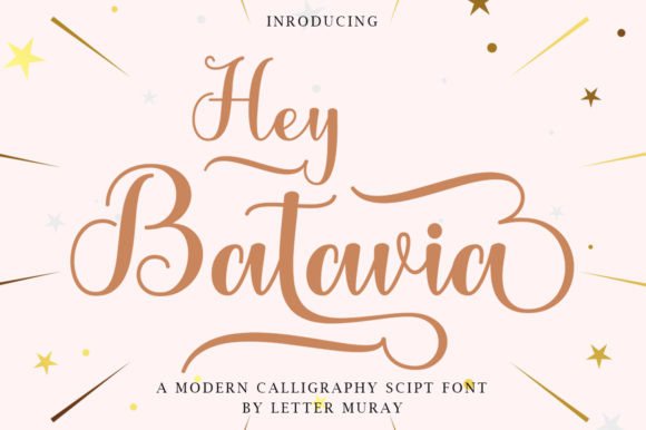 Hey Batavia: A Font for Business Brilliance