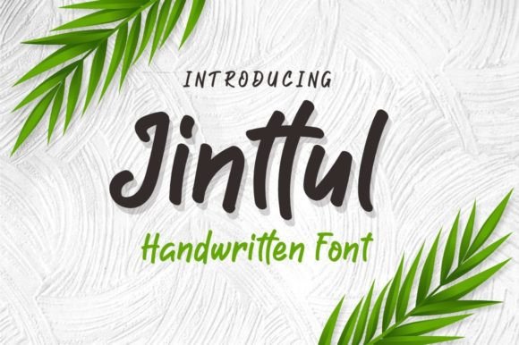 Jinttul: A Fun Handwritten Font for Web Design