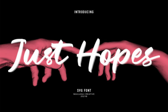 Just Hopes: A Timeless Handwritten Font