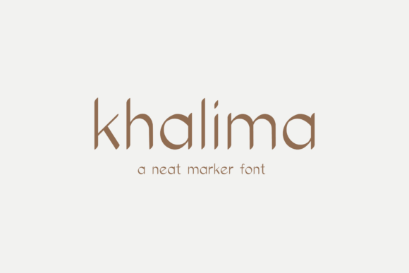 Khalima: A Font for Clear, Creative Campaigns