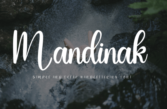 Mandinak: A Handwritten Font for Impactful Campaigns