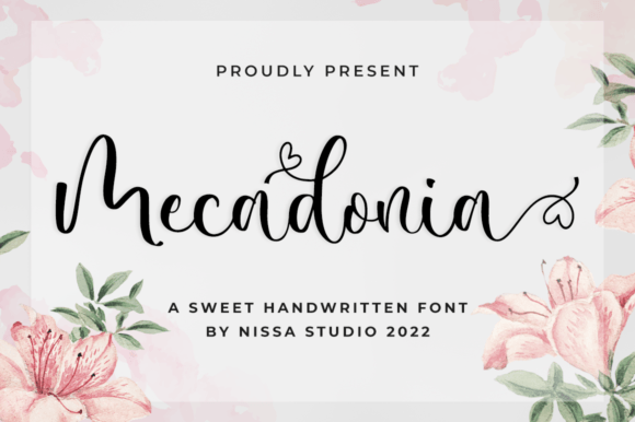 Mecadonia: A Luxurious Script Font