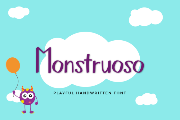 Monstruoso: A Handwritten Font for Real Design