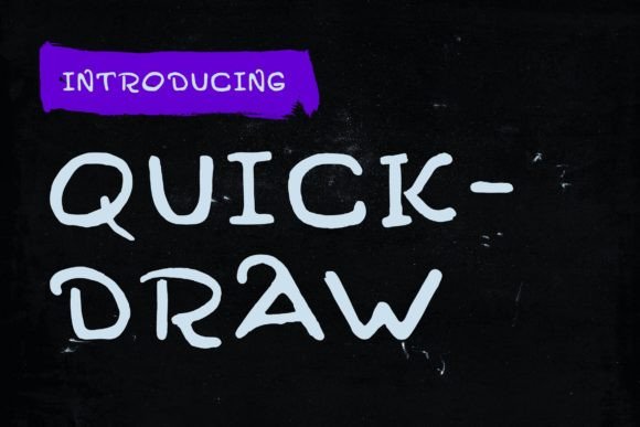 Quickdraw Font for Bold Branding