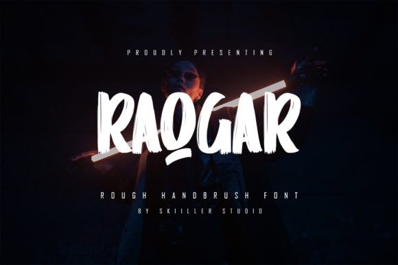 Raqgar: A Handwritten Font for Creative Design