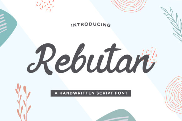 Rebutan: A Timeless Handwritten Font