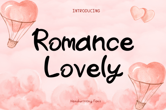 Romance Lovely Font for Web Design