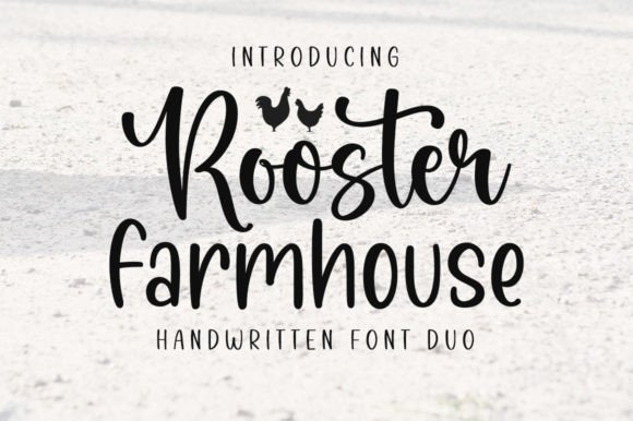 Rooster Farmhouse Duo: A Font for Real Business Magic