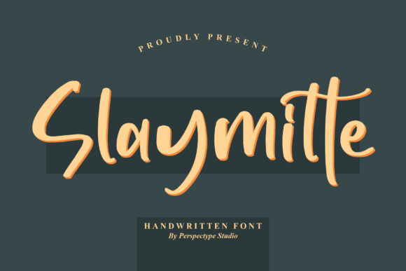 Slaymitte: A Bold Handwritten Font for Campaigns
