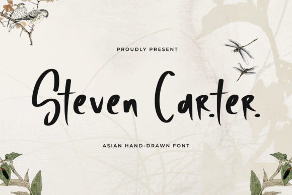 Steven Carter: A Handwritten Font for Editorial Design