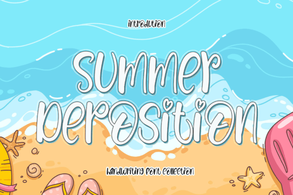 Summer Deposition: A Cool Handwritten Font