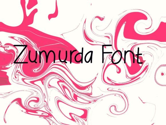 Zumurda: A Handwritten Font for Bold Campaigns